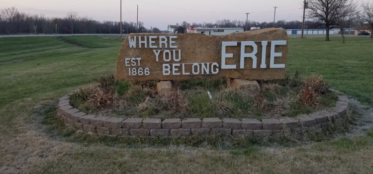 March 26 – Erie, Kansas